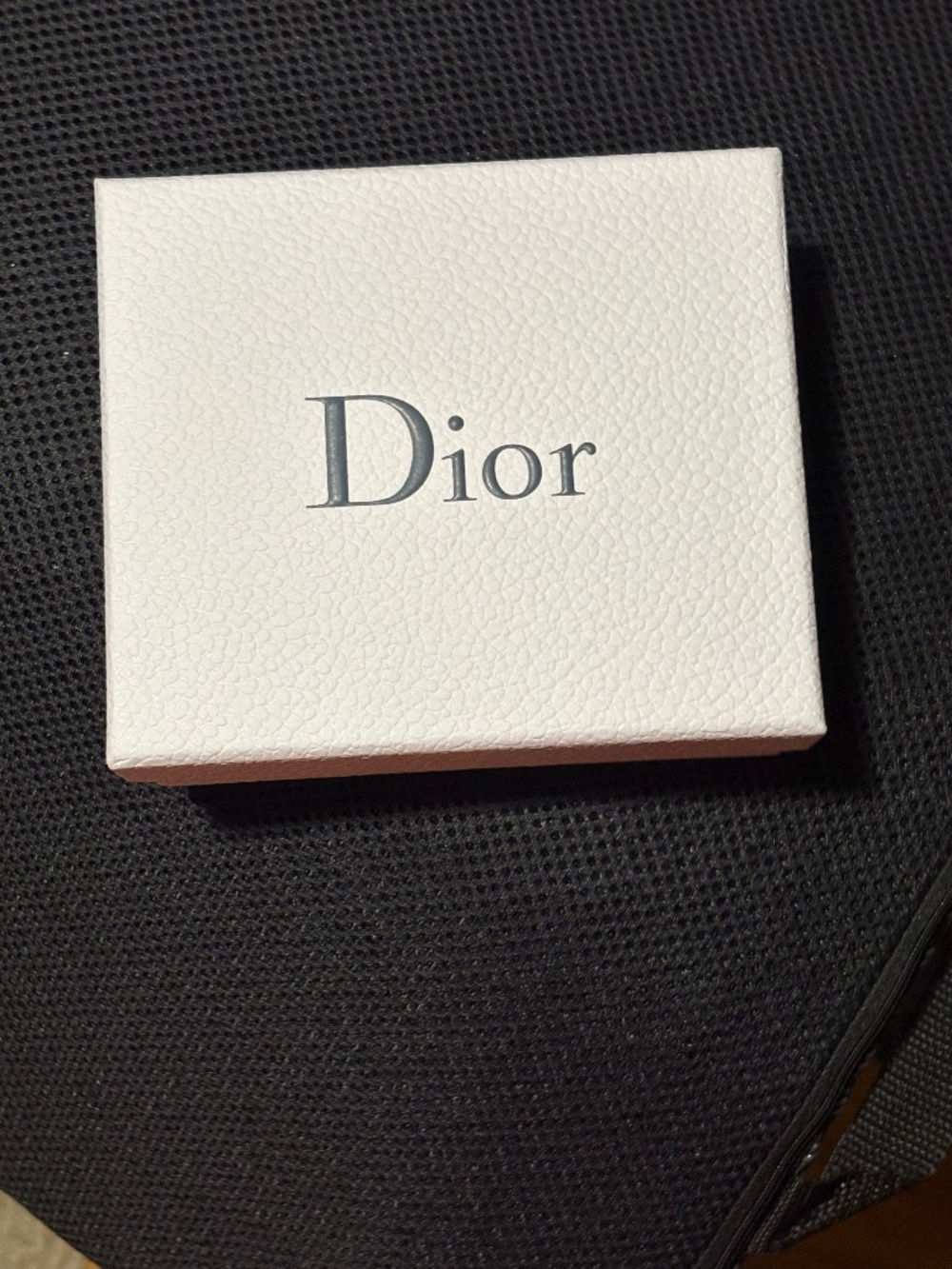 Authentic Dior Gift Box 5" x 6" x 2" w/ Tissue & attached CD sticker